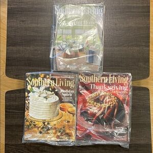 Southern Living Magazine Collection - Red, White, Green Covers